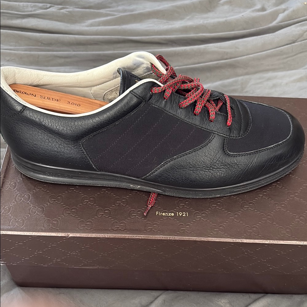 Gucci Red Sneakers Low-Top Casual